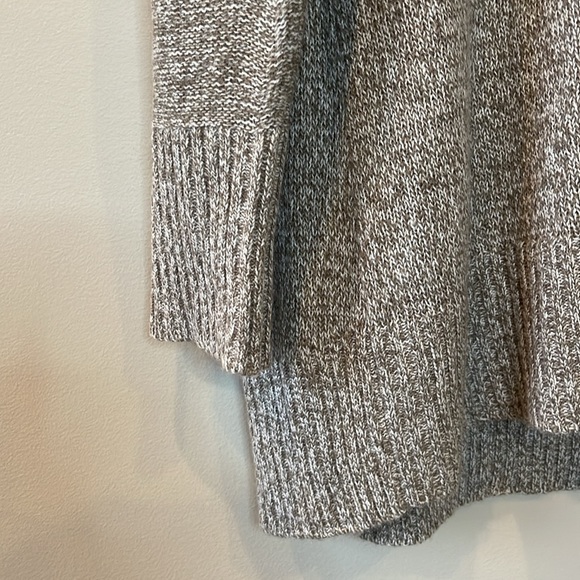 NWOT Knit Tunic Length Turtle Neck, Women’s XL. Heathered Brown Color - Picture 5 of 11